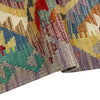 Handmade Turkish Design Wool Kilim 2' 7" x 4' 3" ft / 79 x 129 cm - No. Y39381