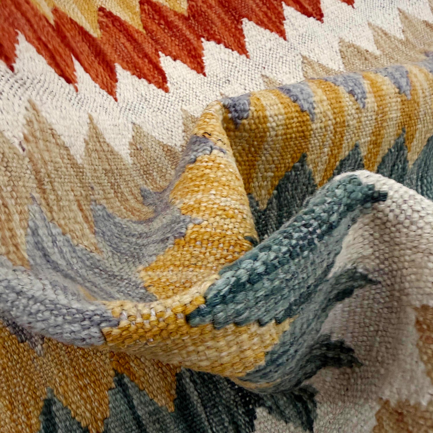 Small Size Chobi Kilim 2' 7" x 4' 3" ft / 80 x 130 cm - No. Y39382