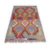 Hand Knotted Flatweave Kilim 2' 7" x 4' 2" ft / 78 x 127 cm - No. Y39385
