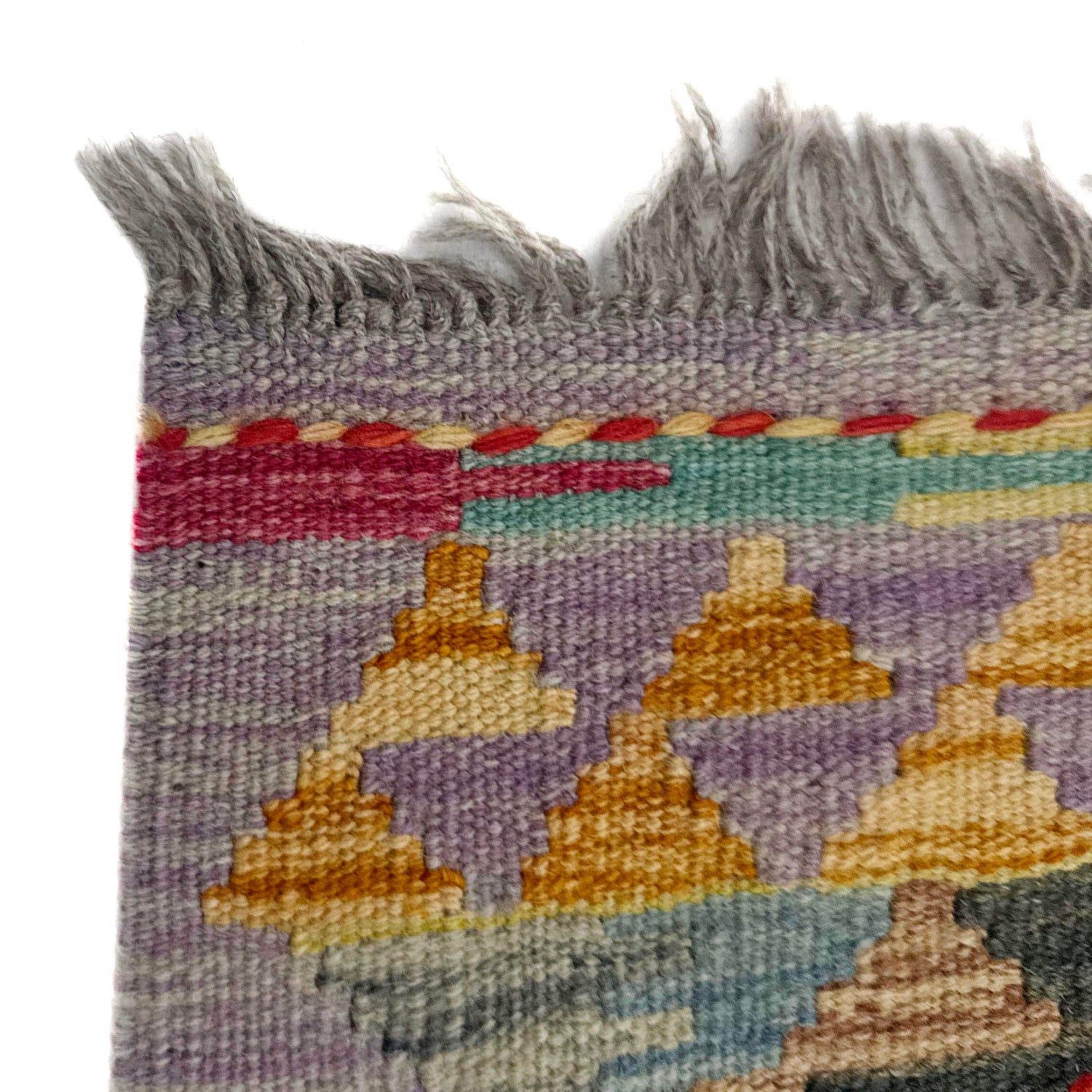 Hand Knotted Flatweave Kilim 2' 7" x 4' 2" ft / 78 x 127 cm - No. Y39385