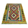 Handmade Afghan Vegetable Kilim 2' 11" x 4' 4" ft / 90 x 133 cm - No. Y39387