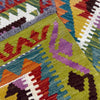 Handmade Afghan Vegetable Kilim 2' 11" x 4' 4" ft / 90 x 133 cm - No. Y39387