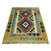 Hand Made Afghan Kilim 2' 9" x 3' 9" ft / 84 x 114 cm - No. Y39388
