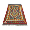 Hand Made Afghan Kilim 2' 9" x 4' 1" ft / 84 x 124 cm - No. Y39390
