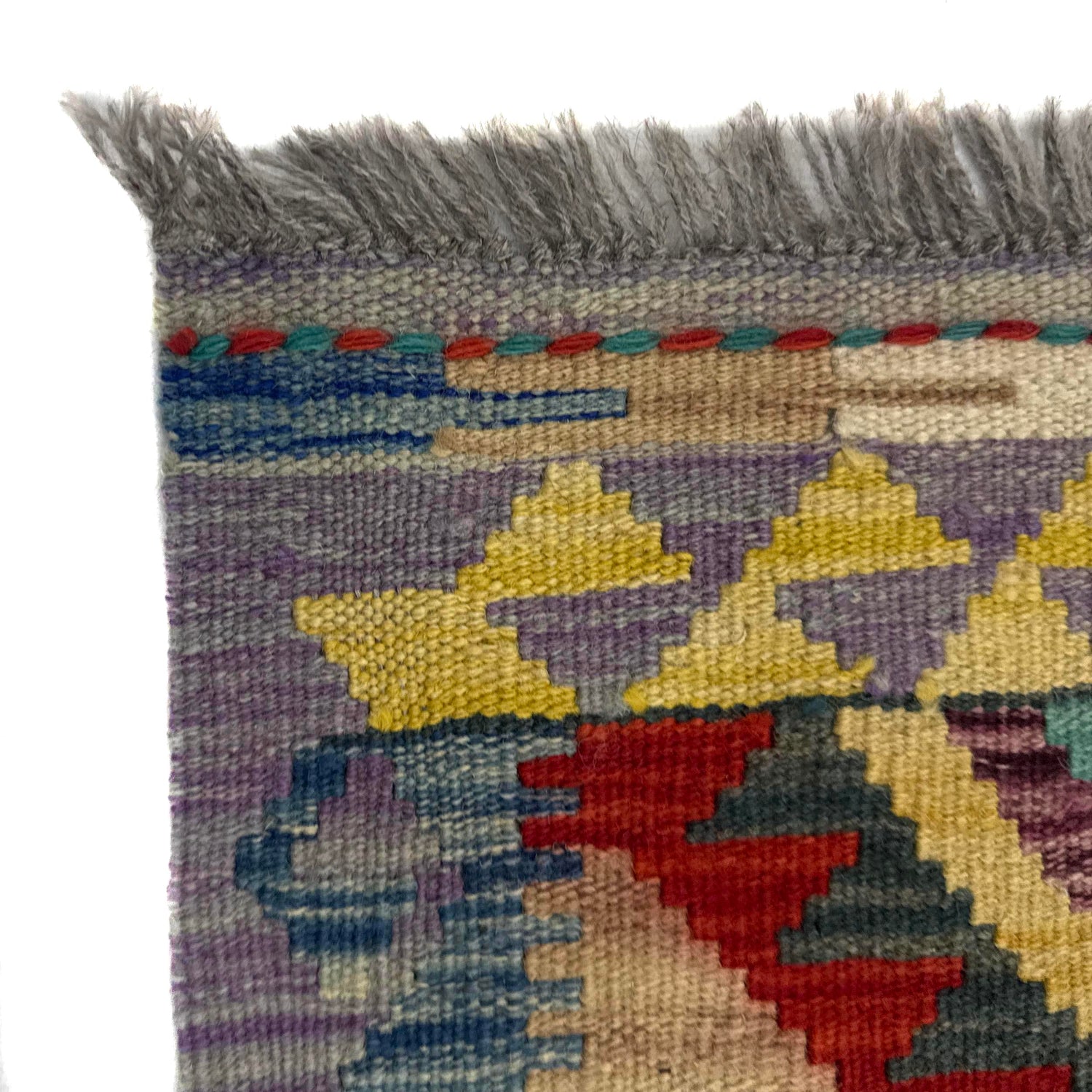 Handmade Vegetable Kilim 2' 6" x 4' 2" ft / 77 x 126 cm - No. Y39394