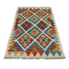 Handmade Vegetable Kilim 2' 7" x 4' 1" ft / 78 x 125 cm - No. Y39398