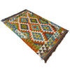 Handmade Turkish Design Wool Kilim 2' 5" x 4' 1" ft / 74 x 125 cm - No. Y39400