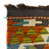 Handmade Turkish Design Wool Kilim 2' 5" x 4' 1" ft / 74 x 125 cm - No. Y39400