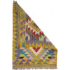 Hand Knotted Afghan Style Kilim 2' 2" x 2' 11" ft / 65 x 88 cm - No. Y39429