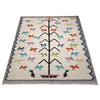 Hand Knotted Embroidery Kelim 8' 9" x 12' 0" ft / 266 x 365 cm - No. Y39433