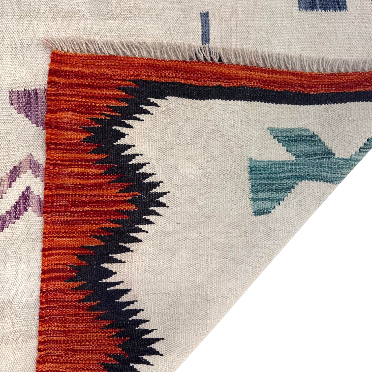 Hand Made Embroidery Kilim 8' 8" x 12' 2" ft / 264 x 372 cm - No. Y39434