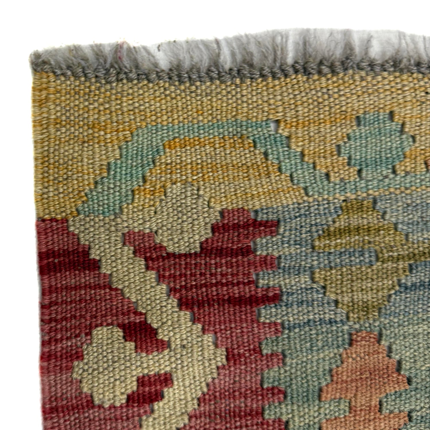 Hand Knotted Afghan Style Kilim 2' 6" x 4' 0" ft / 77 x 123 cm - No. Y39438