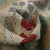 Hand Knotted Afghan Style Kilim 2' 6" x 4' 0" ft / 77 x 123 cm - No. Y39438