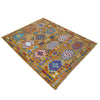 Handmade Afghan Vegetable Kilim 6' 7" x 9' 10" ft / 200 x 300 cm - No. Y39439