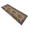 Handmade Turkish Design Wool Kilim Runner 2' 3" x 7' 2" ft / 69 x 219 cm - No. Y39441