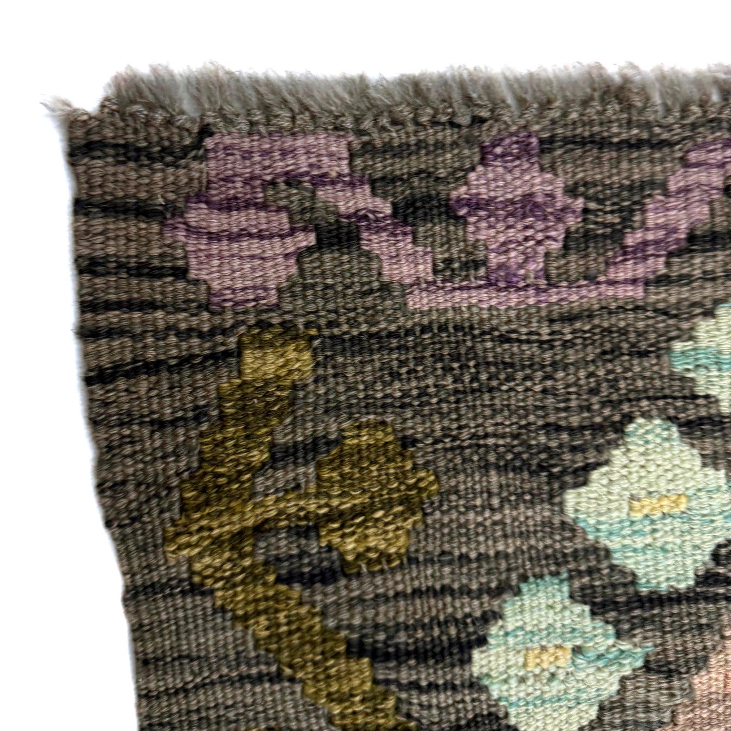 Handmade Turkish Design Wool Kilim Runner 2' 3" x 7' 2" ft / 69 x 219 cm - No. Y39441