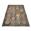 Hand Woven Wool Kelim 5' 9" x 8' 1" ft / 176 x 246 cm - No. Y39443