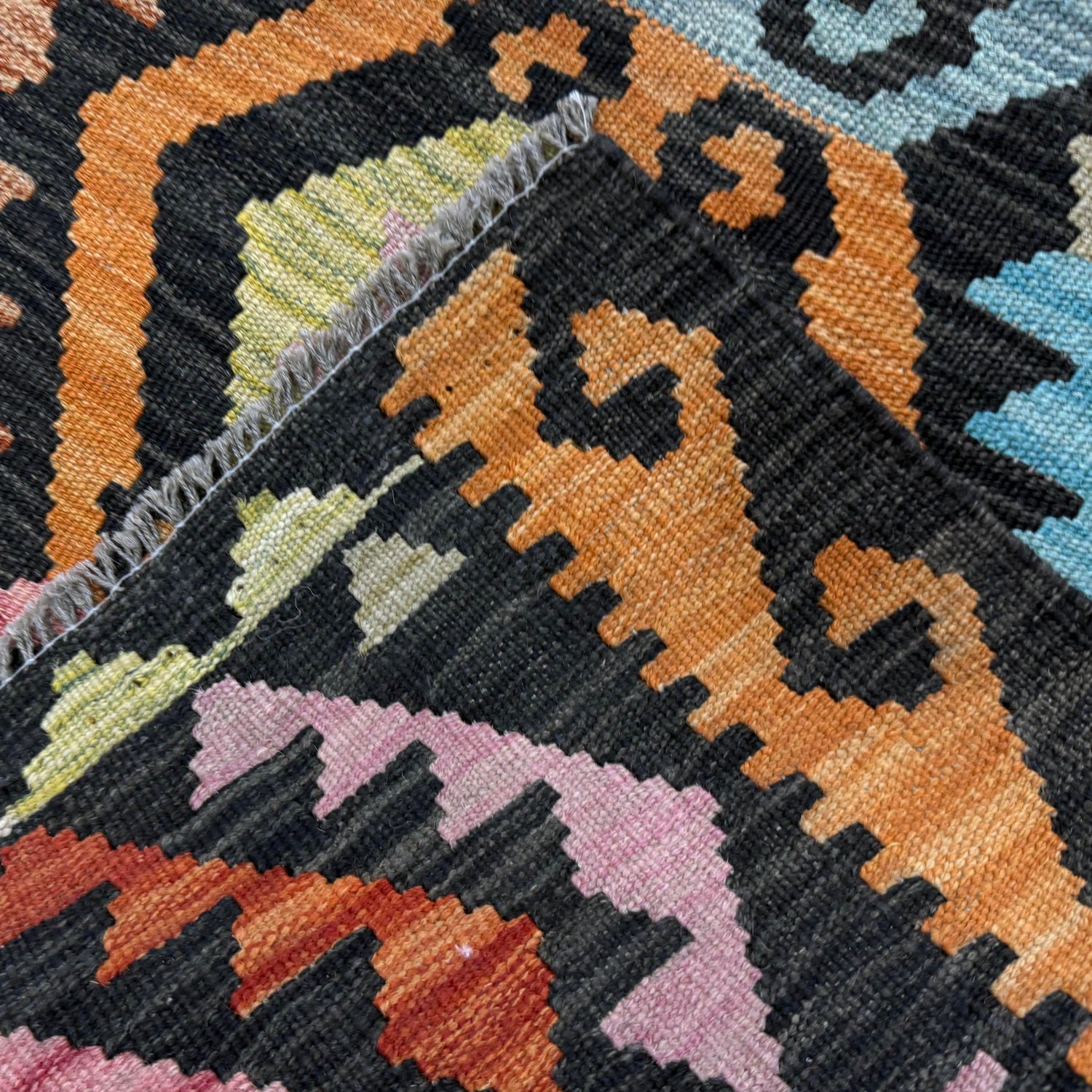 Large Size Chobi Kilim 8' 2" x 11' 6" ft / 250 x 350 cm - No. Y39445