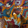 Hand Made Afghan Kilim 6' 9" x 9' 5" ft / 205 x 286 cm - No. Y39446