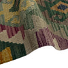 Handmade Turkish Design Wool Kilim 5' 10" x 8' 3" ft / 177 x 252 cm - No. Y39448