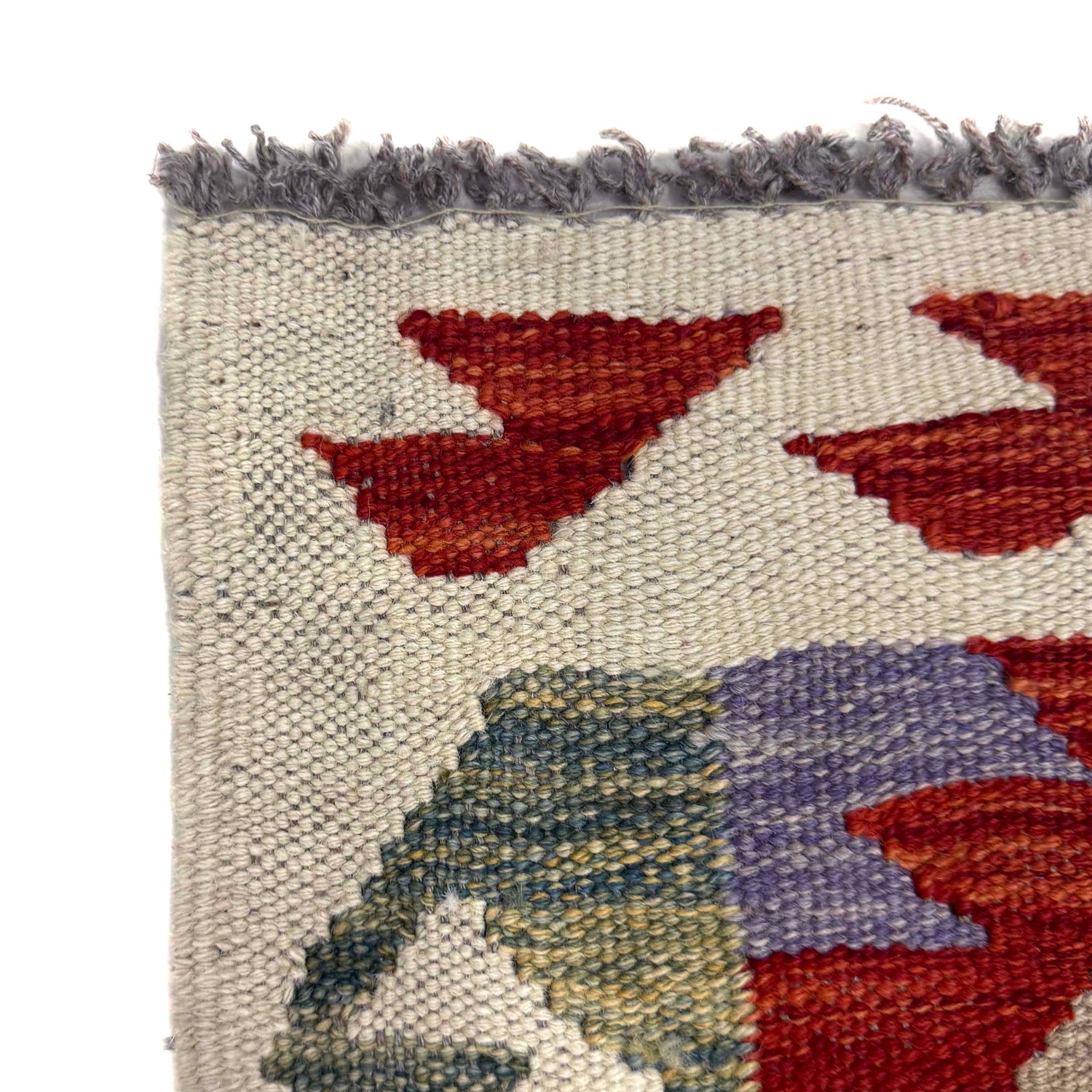 Handmade Vegetable Kelim Runner 2' 7" x 13' 0" ft / 79 x 397 cm - No. Y39449