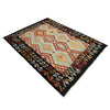 Handmade Turkish Design Wool Kilim 4' 2" x 6' 2" ft / 127 x 189 cm - No. Y39452
