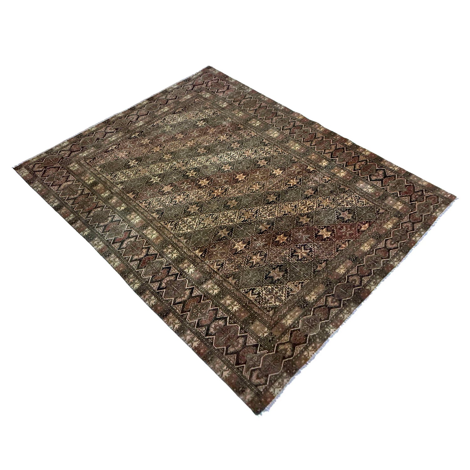 Persian Floral Design Rug 7' 6" x 10' 10" ft / 229 x 330 cm - No. Y39454
