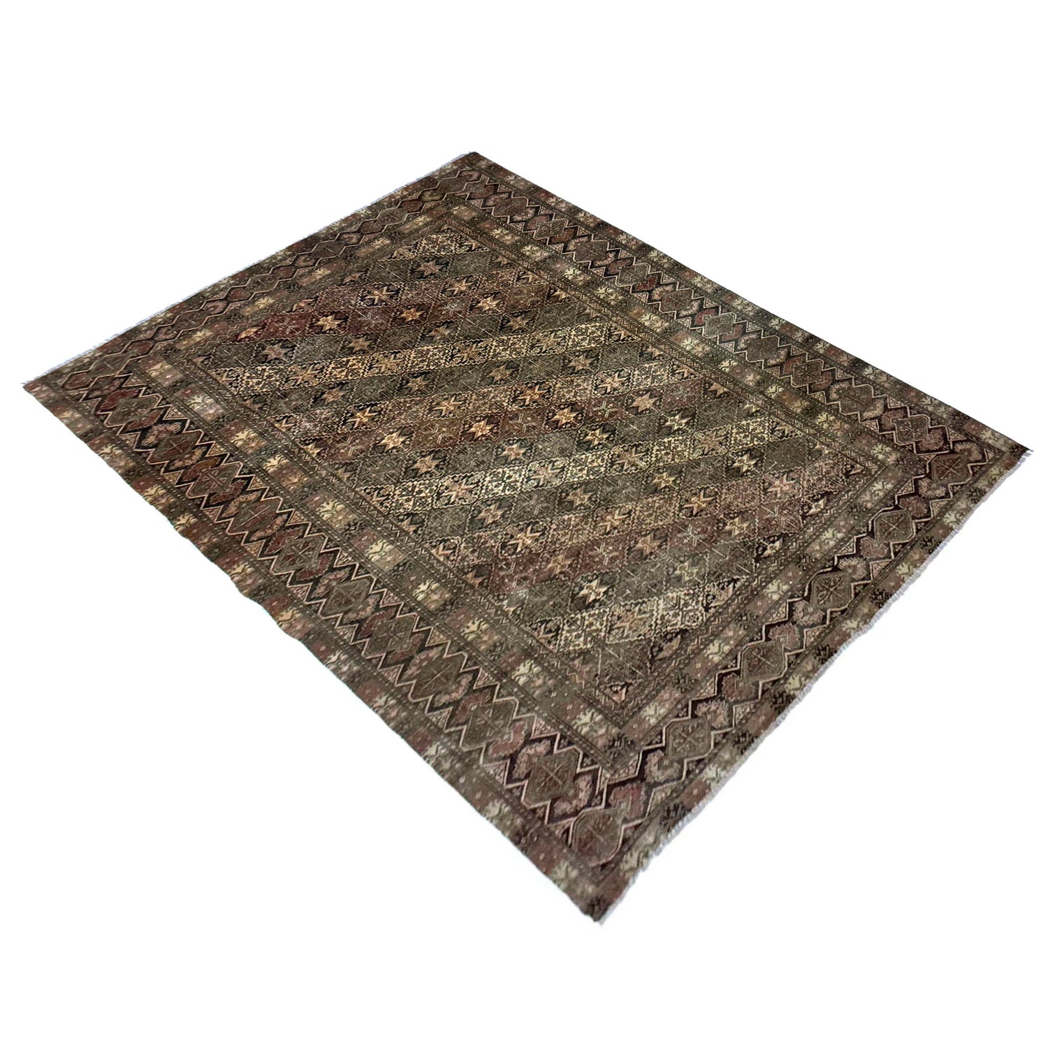 Persian Floral Design Rug 7' 6" x 10' 10" ft / 229 x 330 cm - No. Y39454