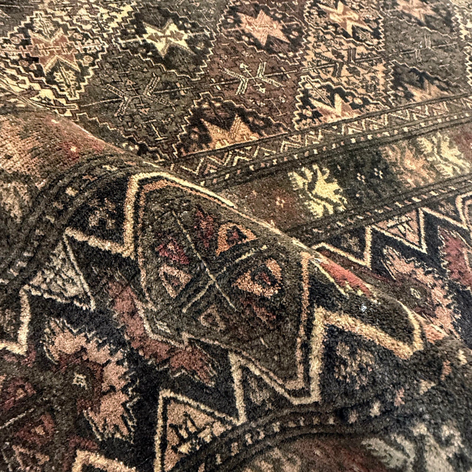Persian Floral Design Rug 7' 6" x 10' 10" ft / 229 x 330 cm - No. Y39454