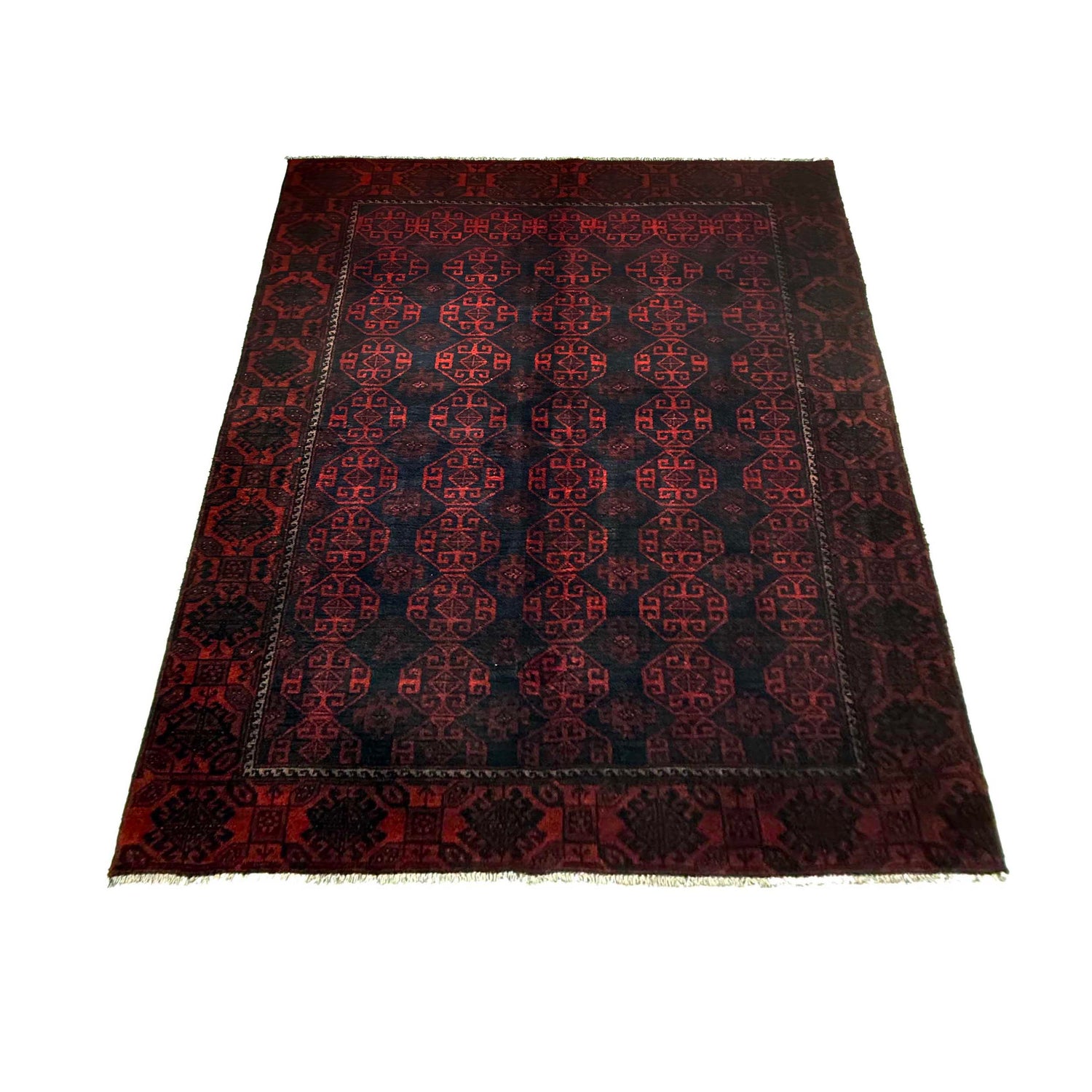 Persian Floral Design Rug 4' 10" x 7' 4" ft / 148 x 224 cm - No. Y39457