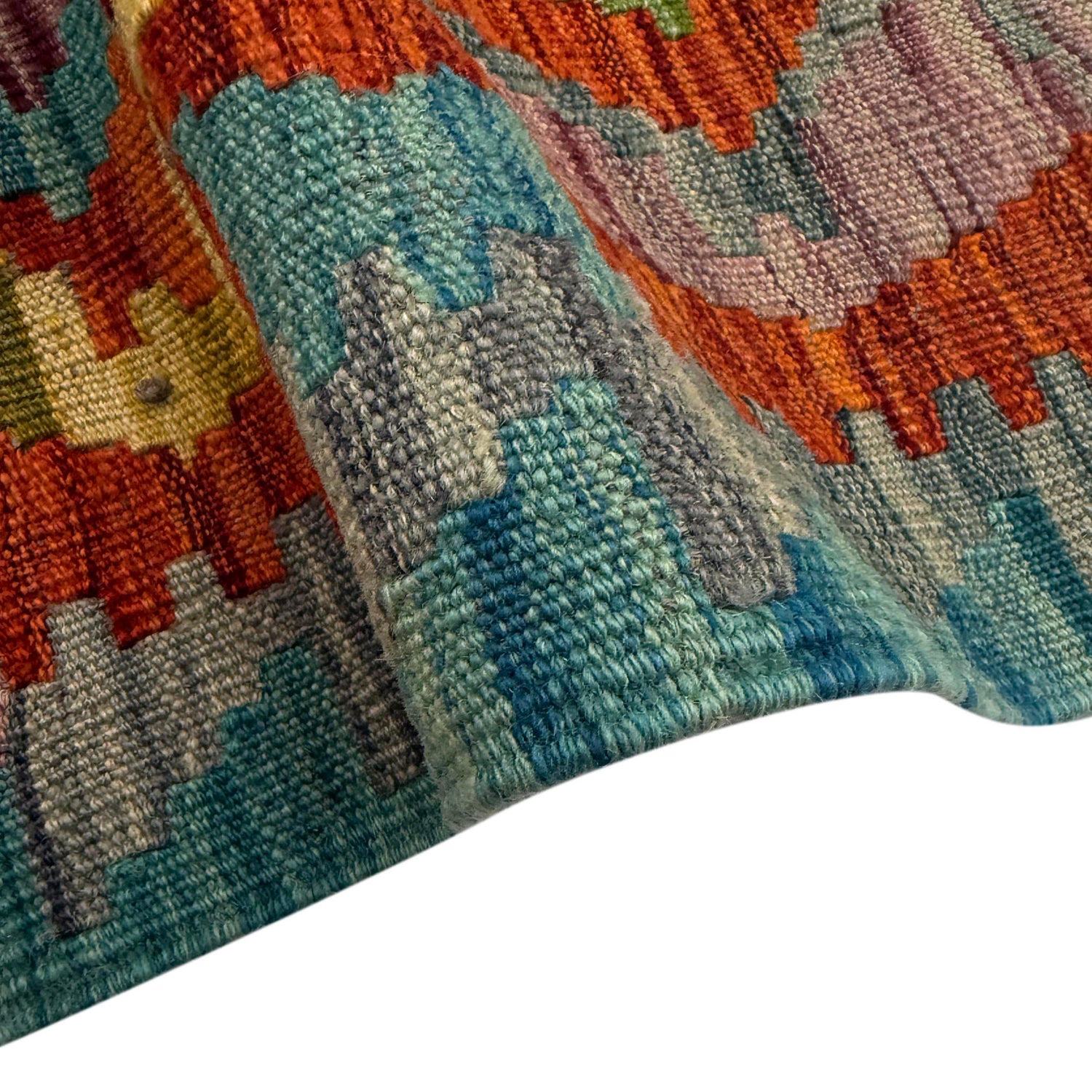 Medium Size Chobi Kilim 5' 11" x 8' 0" ft / 181 x 243 cm - No. Y39459