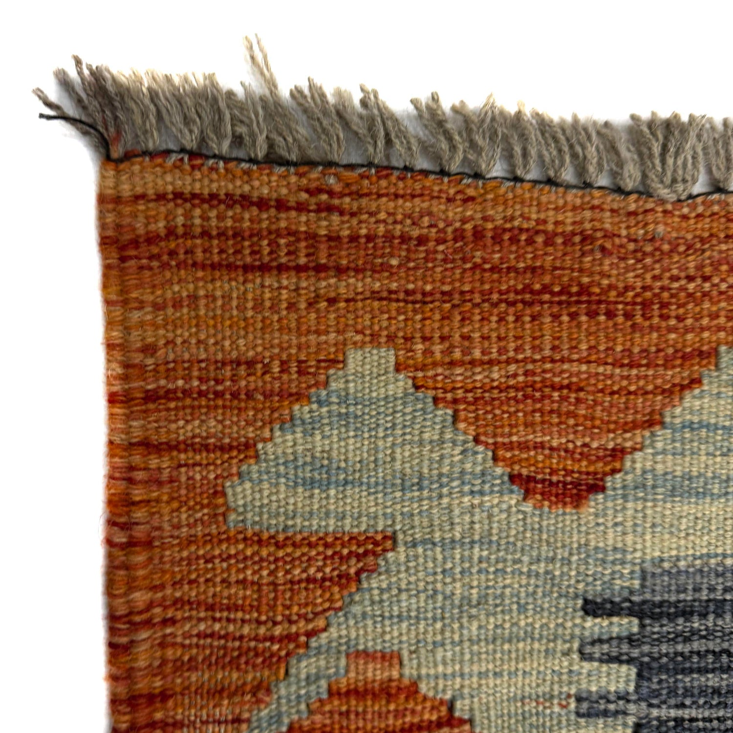 Hand Knotted Flatweave Kilim 5' 10" x 8' 2" ft / 178 x 250 cm - No. Y39460