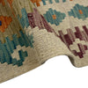 Handmade Afghan Vegetable Kilim 5' 11" x 7' 7" ft / 180 x 231 cm - No. Y39461