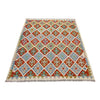 Multi Color ful Flat-Weave Wool Kilim 6' 1" x 7' 11" ft / 186 x 242 cm - No. Y39463