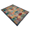 Handmade Vegetable Kilim 5' 9" x 8' 6" ft / 175 x 258 cm - No. Y39465