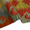 Hand Knotted Afghan Style Kilim 5' 7" x 8' 2" ft / 170 x 249 cm - No. Y39467