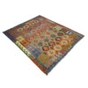 Handmade Turkish Design Wool Kilim 5' 9" x 8' 0" ft / 176 x 245 cm - No. Y39469