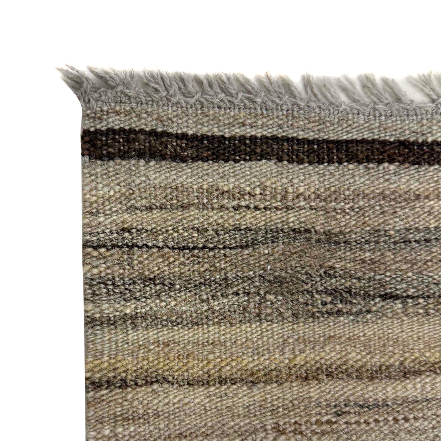 Hand Made Afghan Kilim 5' 8" x 7' 7" ft / 173 x 230 cm - No. Y39470