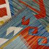 Hand Knotted Flatweave Kilim 5' 7" x 8' 0" ft / 170 x 244 cm - No. Y39472