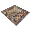 Handmade Afghan Vegetable Kilim 6' 3" x 7' 7" ft / 190 x 230 cm - No. Y39474