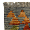 Handmade Afghan Vegetable Kilim 6' 3" x 7' 7" ft / 190 x 230 cm - No. Y39474