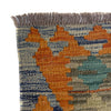 Hand Made Afghan Kilim 5' 10" x 8' 2" ft / 178 x 249 cm - No. Y39475