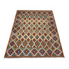 Handmade Vegetable Kilim 5' 11" x 8' 2" ft / 181 x 248 cm - No. Y39477