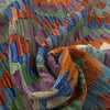 Hand Woven Wool Kelim 5' 9" x 8' 1" ft / 176 x 246 cm - No. Y39480