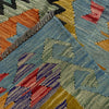 Hand Knotted Flatweave Kilim 4' 4" x 6' 8" ft / 131 x 204 cm - No. Y39483