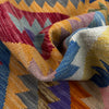 Handmade Turkish Design Wool Kilim 4' 2" x 6' 0" ft / 127 x 184 cm - No. Y39493