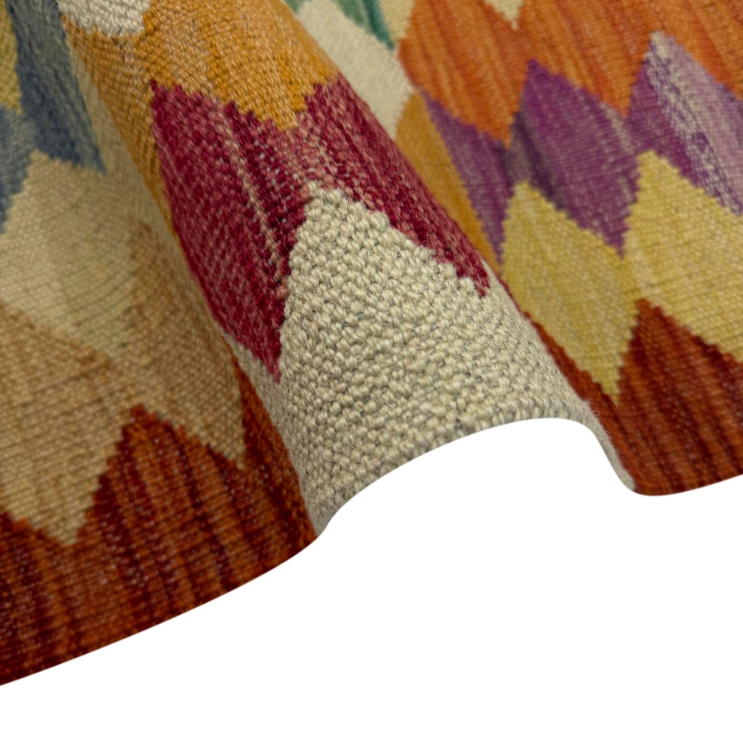 Small Size Chobi Kilim 4' 1" x 5' 10" ft / 124 x 177 cm - No. Y39495