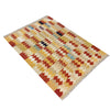 Handmade Vegetable Kilim 4' 2" x 5' 10" ft / 126 x 177 cm - No. Y39496