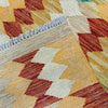 Handmade Vegetable Kilim 4' 2" x 5' 10" ft / 126 x 177 cm - No. Y39496