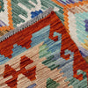 Hand Knotted Flatweave Kilim 4' 1" x 5' 6" ft / 125 x 168 cm - No. Y39497